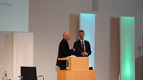 Peter McGrath, Director IAP & Detlev Ganten, Member of the BBAW